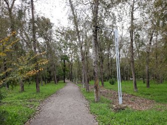 В Арсеньеве в парке «Восток» подключена система освещения