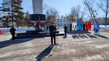 Арсеньевцы, военнослужащие почтили память россиян, исполнявших служебный долг за пределами Отечества 6