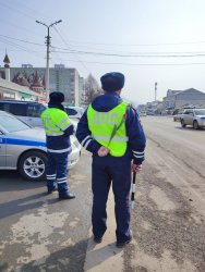 Сотрудники ОГИБДД города Арсеньева поздравили женщин-водителей с наступающим 8 марта! 1