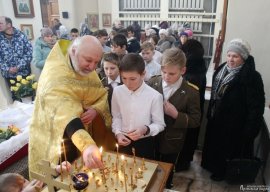 Память невинно убиенных казаков почтили в Арсеньевской епархии