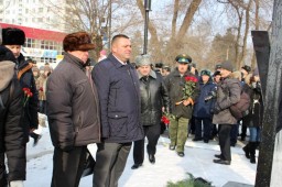 В Арсеньеве открыли памятник Герою России Олегу Пешкову и погибшим летчикам 11