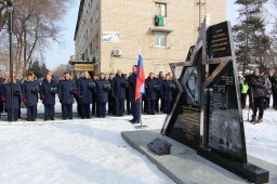 В Арсеньеве открыли памятник Герою России Олегу Пешкову и погибшим летчикам 6