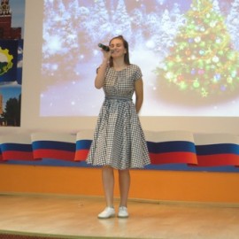 Праздничный концерт «Поем на иностранном языке» состоялся в школе № 8 1