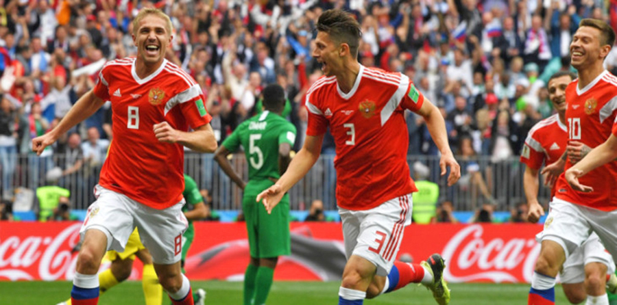 Россия одержала уверенную победу в матче открытия ЧМ-2018 против Саудовской Аравии