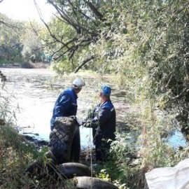 Жители Арсеньева приняли участие во Всероссийской акции по очистке берегов малых рек и водоемов 0