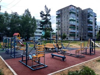 Завершены работы по монтажу спортивной площадки по проекту «1000 дворов Приморья»