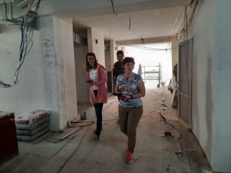 В филиале детской поликлиники Арсеньевской городской больницы продолжаются ремонтные работы 2