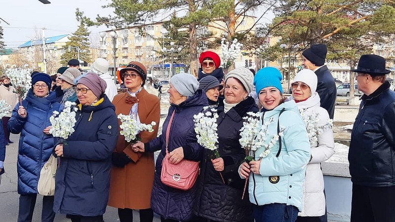 В Арсеньеве прошло мероприятие, посвященное седьмой годовщине присоединения Крыма к России