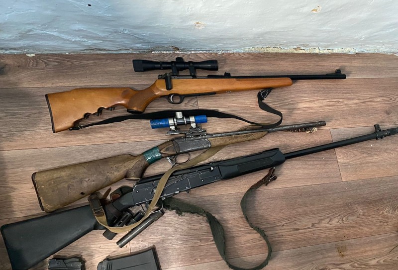 В Анучинском районе возбуждено уголовное дело о незаконном хранении оружия и боеприпасов
