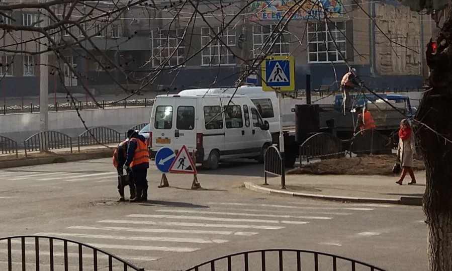 В конце марта в Арсеньеве начались работы по ремонту дорог