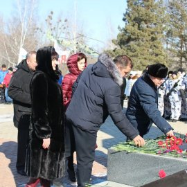 Митинг, посвящённый Дню памяти о россиянах, исполнявших служебный долг за пределами Отечества 5