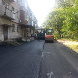 В Арсеньевском городском округе идут работы по асфальтированию дворовых территорий и проездов 1