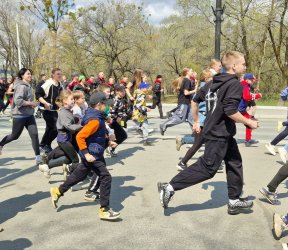 Более четырехсот арсеньевцев сегодня, 4 мая, стали участниками забега Памяти 0