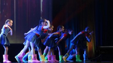 В Арсеньеве состоялся отчетный концерт «Триумфа» на сцене Дворца культуры «Прогресс» 3