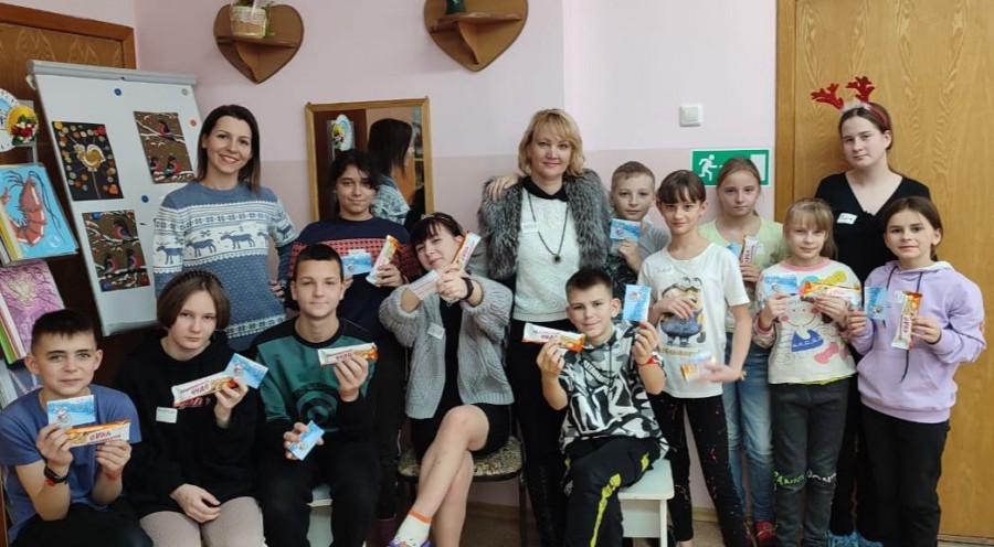 В социально-реабилитационном центре «Ласточка» прошло благотворительное праздничное мероприятие