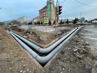 В Арсеньеве продолжается ремонт тепловой сети по ул. Ломоносова