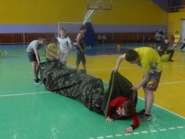 На базе МБУ СШ «Полет» во время летних каникул работает профильный спортивный лагерь 1