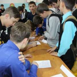 Выборы президента прошли 29 ноября в школе №6 0