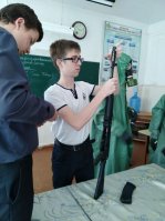 Старшеклассники города Арсеньев приняли участие в учебных военных сборах 3