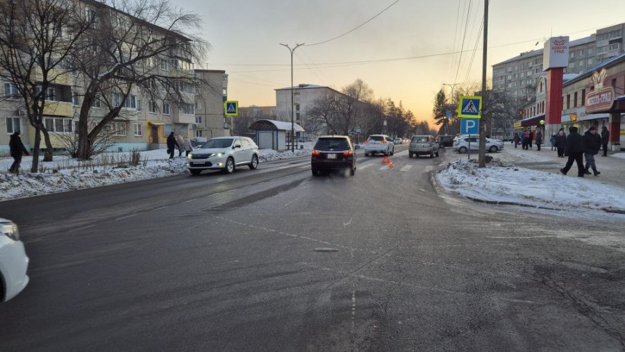 Арсеньев. Наезд на двух пешеходов