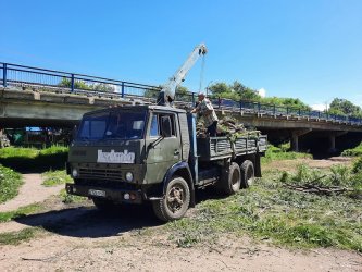 В Арсеньеве начались работы по устройству объезда аварийного моста 1