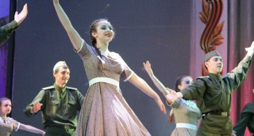 В Арсеньеве во Дворце культуры "Прогресс" состоялся праздничный концерт в честь Дня Победы