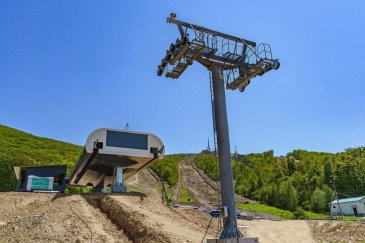 Строительство горнолыжного курорта "Арсеньев" продолжается