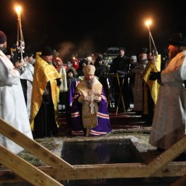 Жители Арсеньева отметили один из главных православных праздников – Крещение Господне 5