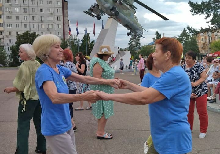 В Арсеньеве состоялся танцевальный вечер "Я пригласить хочу на танец"