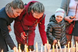 В городе Арсеньев прошла акция "Свеча памяти"