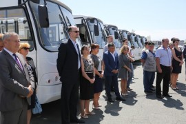 Современные автобусы отправились в Арсеньев и другие города