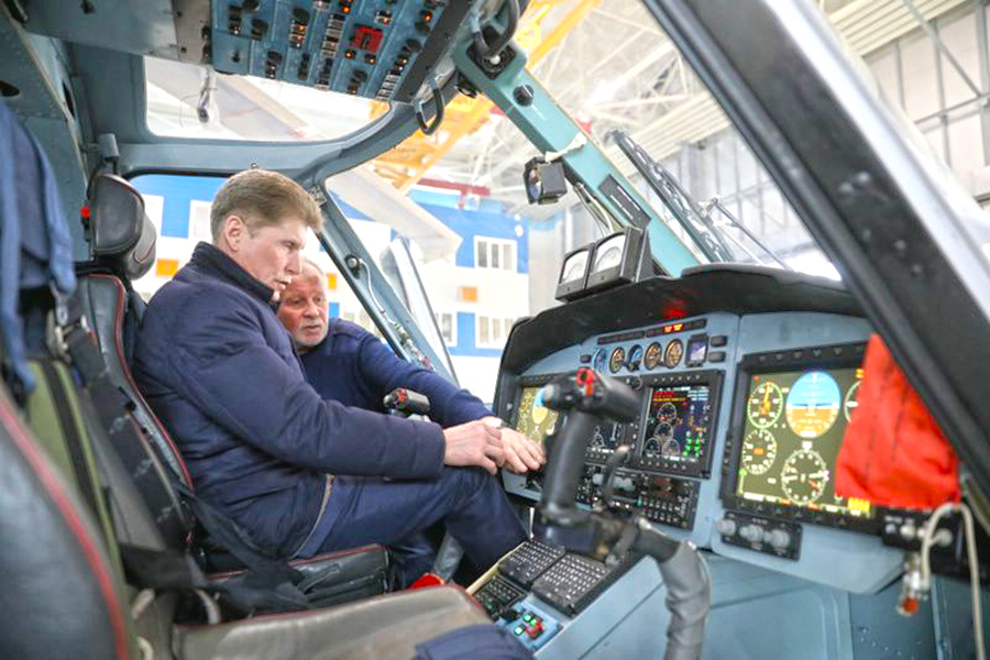 Завод «Прогресс» начал производство вертолетов Ка-62 в Приморье