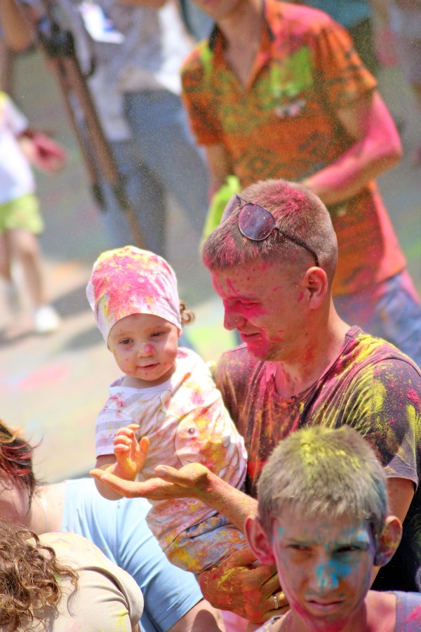 Фестиваль красок в Арсеньеве