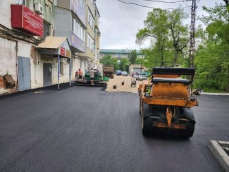 В Арсеньеве завершаются работы по ремонту дворовых территорий многоквартирных домов и проездов 0