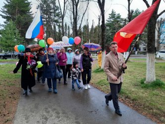 В Арсеньеве в честь 1 Мая жители города приняли участие в праздничных мероприятиях 3