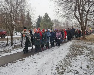 В Арсеньеве состоялся Крестный ход в поддержку действий Президента России 1