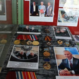 Открытие выставки «Трудом заслуженный почет» в музее истории города Арсеньев 2