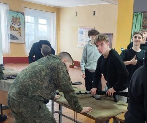 Cтартовал первый тур городского конкурса «Российской армии будущий солдат» 1 Cтартовал первый тур городского конкурса «Российской армии будущий солдат» 1