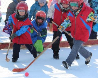 В Арсеньеве прошел первый хоккейный матч среди воспитанников детских садов 4