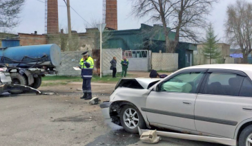 В Арсеньеве произошло очередное дорожно-транспортное происшествие на улице Щербаково