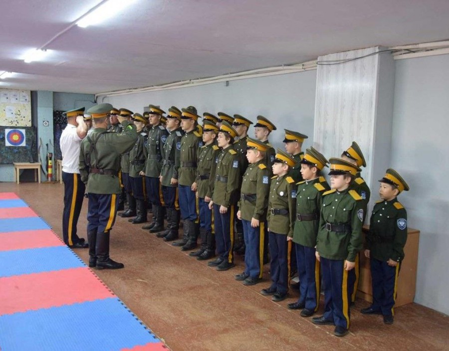 Открытие спортивного зала для занятий казачьими боевыми дисциплинами Открытие спортивного зала для занятий казачьими боевыми дисциплинами