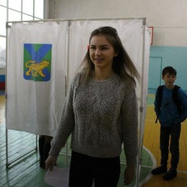 Выборы президента прошли 29 ноября в школе №6 1