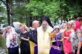 В городе Арсеньев 8 июля прошел молебен в честь святых супругов Петра и Февронии