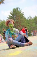 Фестивали красок и волшебных шаров состоялись в минувшую субботу в городе Арсеньев 1