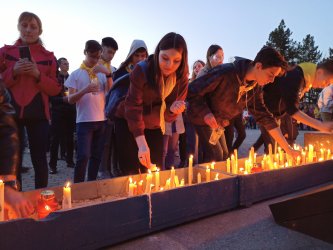 В Арсеньеве состоялось шествие «Свеча памяти», посвященное Дню Победы (Видео) 4