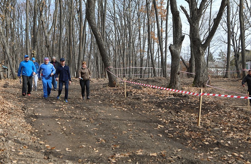 Новые трассы сделали на лыжной базе в Арсеньеве