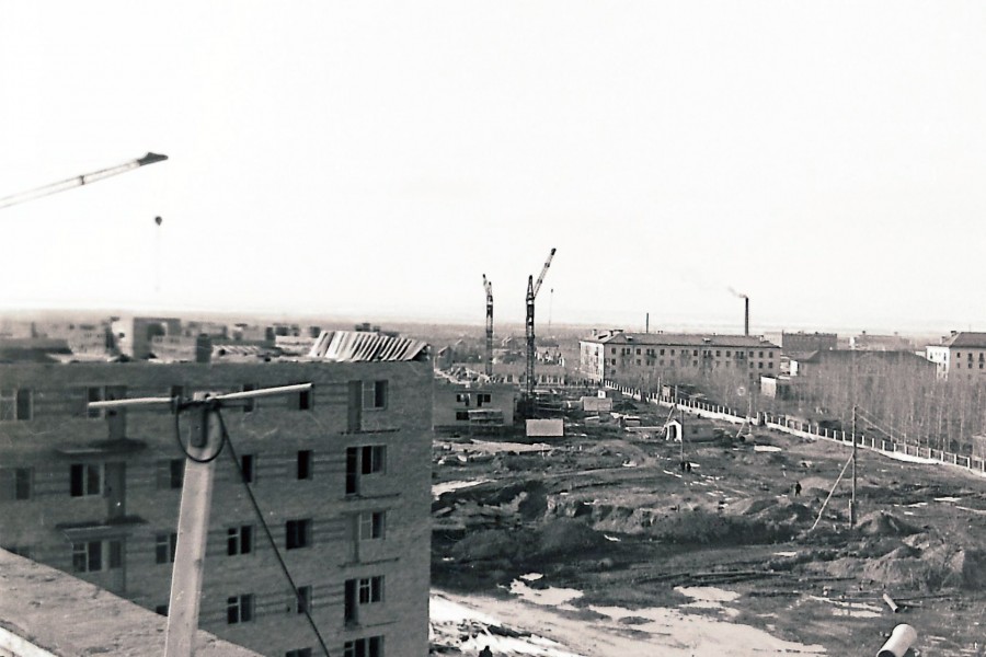 Арсеньев - улица Ломоносова 1968 год
