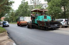 В Арсеньевском городском округе продолжаются работы по ремонту дорог