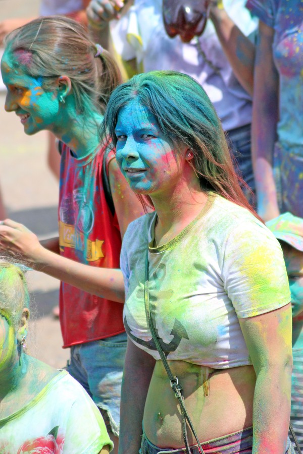 Фестиваль красок в Арсеньеве