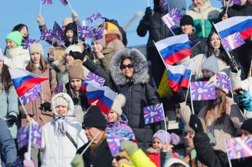 Эстафету флага первых международных зимних игр «Дети Приморья» принял Арсеньев. 0